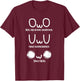 UWU Anime We All Have Demons OWO T-Shirt - T-Shirt | Maroon