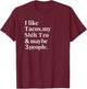 Shihtzu Dad Mom Owner Dog Tacos Lover Women Men Gift T-Shirt - T-Shirt | Maroon