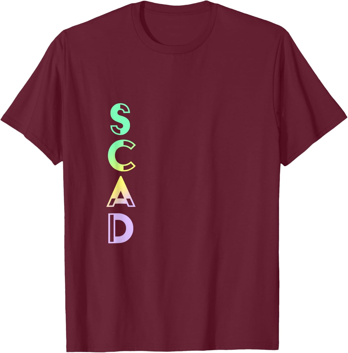 SCAD College Graduate T-Shirt - T-Shirt | Maroon