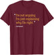 JAMESON Gift Quote Funny Birthday Personalized Name Idea T-Shirt - T-Shirt | Maroon