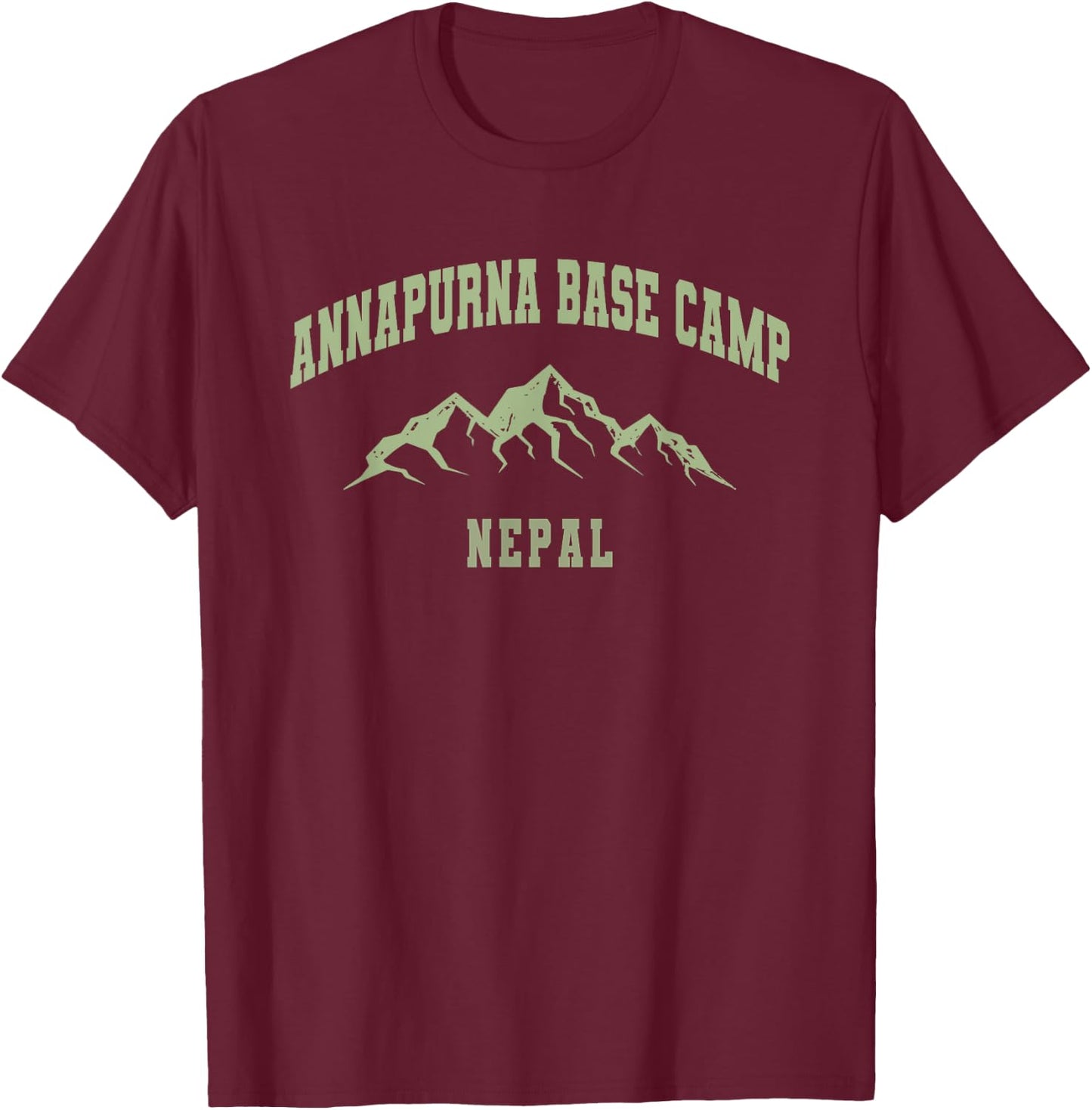 Annapurna Base Camp T-Shirt - T-Shirt | Maroon