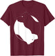 Yin Yang Pitbull Funny Pittie Symbol Zen Meditation T-Shirt - T-Shirt | Maroon
