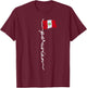 Peru Signature Peruvian , Small, Black T-Shirt - T-Shirt | Maroon