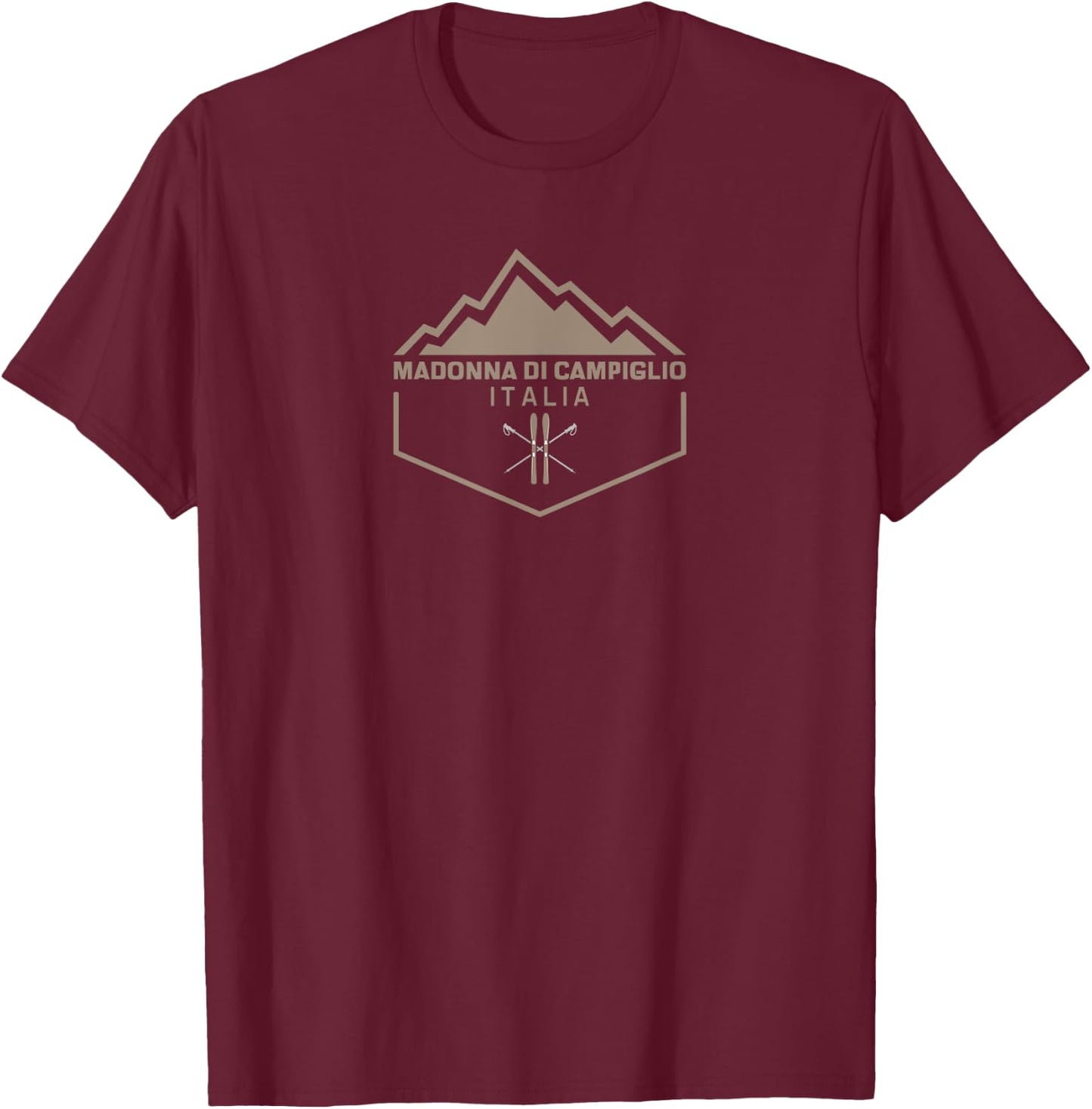 Madonna di Campiglio Italia - Italy T-Shirt - T-Shirt | Maroon