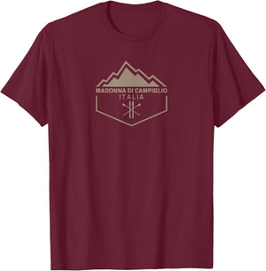 Madonna di Campiglio Italia - Italy T-Shirt - T-Shirt | Maroon