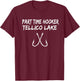 Tennessee Lakes Shirt - Tellico Lake fishing T-Shirt - T-Shirt | Maroon