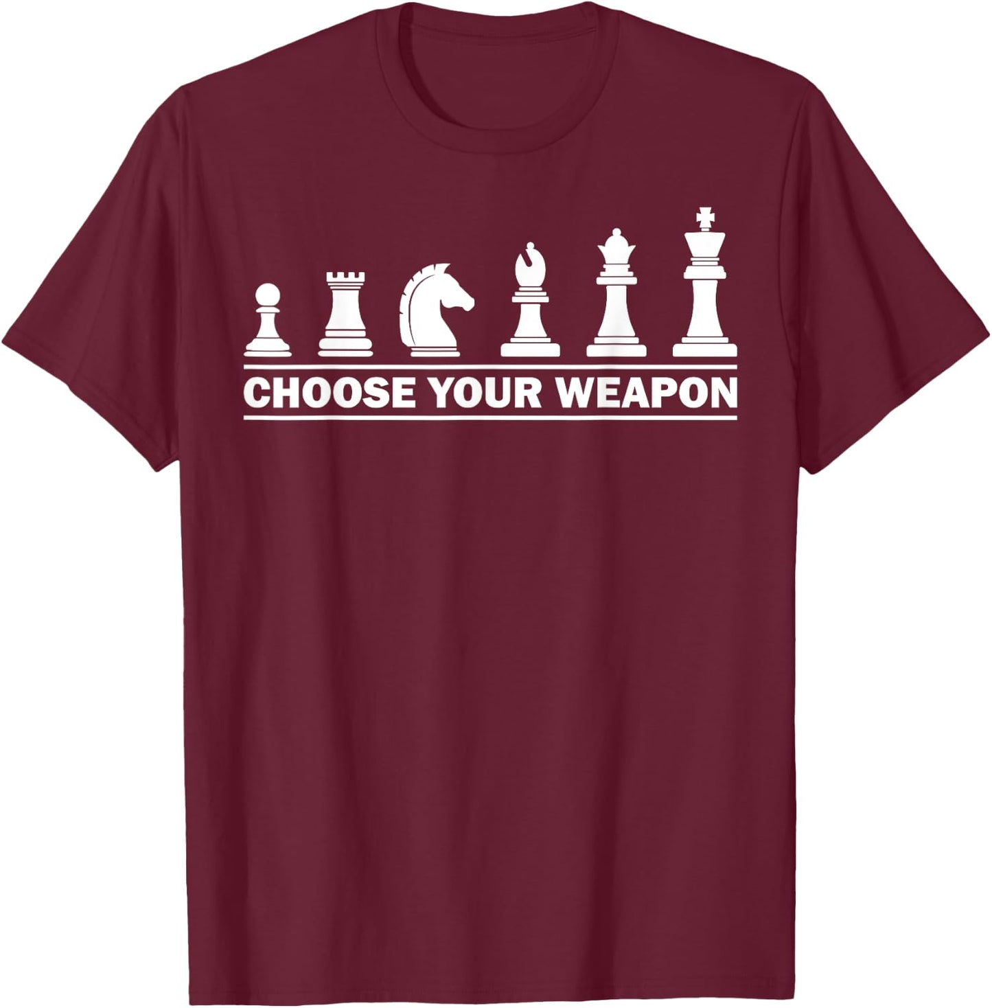 Funny Chess Gift Chess Lover Kids Boys Girls Cool Player Small T-Shirt - T-Shirt | Maroon