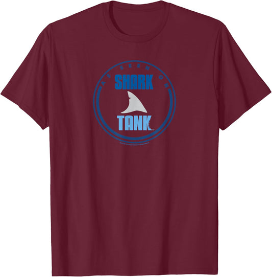 Shark Tank As Seen On T-Shirt - T-Shirt | Maroon
