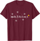 Merry Christmas Korean Word Hangul Kpop Kdrama T-Shirt - T-Shirt | Maroon