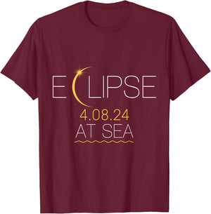 Total Solar Eclipse 2024 Totality USA Spring April 4, 2024 T-Shirt - T-Shirt | Maroon