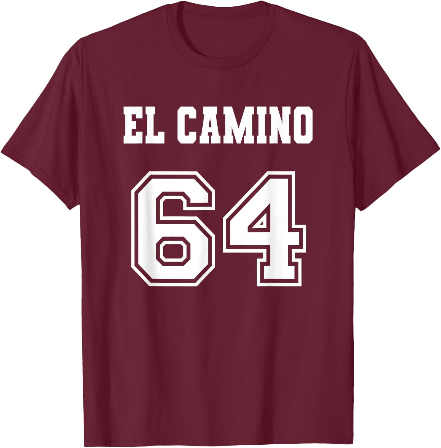 Jersey Style El Camino 64 1964 T-Shirt - T-Shirt | Maroon