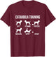 Catahoula Training for Catahoula Cur Owners T-Shirt - T-Shirt | Maroon