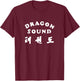 Dragon Sound letters T-Shirt - T-Shirt | Maroon