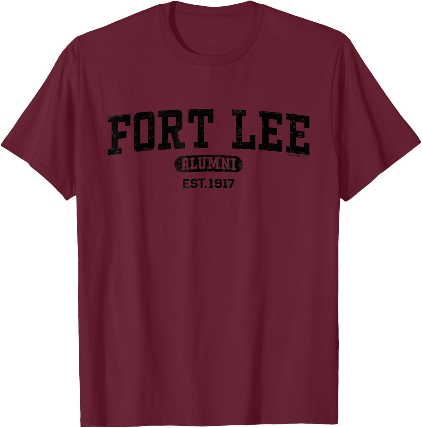 Fort Lee Alumni - Army Post, Virginia T-Shirt - T-Shirt | Maroon