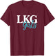 LKG Girls | Lake Gaston Girls T-Shirt - T-Shirt | Maroon