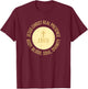 Eucharist Jesus Christ Presence Body, Blood, Soul, Divinity T-Shirt - T-Shirt | Maroon