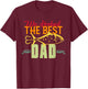 We Hooked The Best Dad Fishing Vintage Lure Father Day T-Shirt - T-Shirt | Maroon