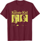 The Karate Kid Sensei and Student Vintage Photo Movie T-Shirt - T-Shirt | Maroon
