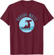 Funny Naaaah-maste Goat Yoga Namaste , Small, Black T-Shirt - T-Shirt | Maroon