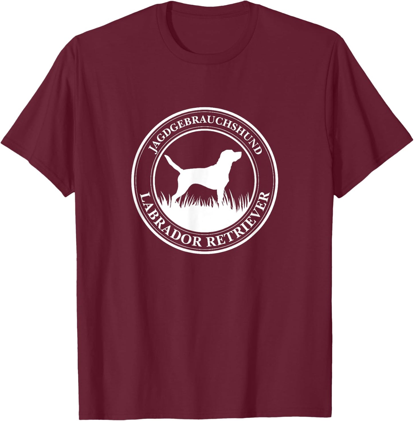 Labrador Retriever Hunting Utility Dog Hunting Dogs Men Women T-Shirt - T-Shirt | Maroon