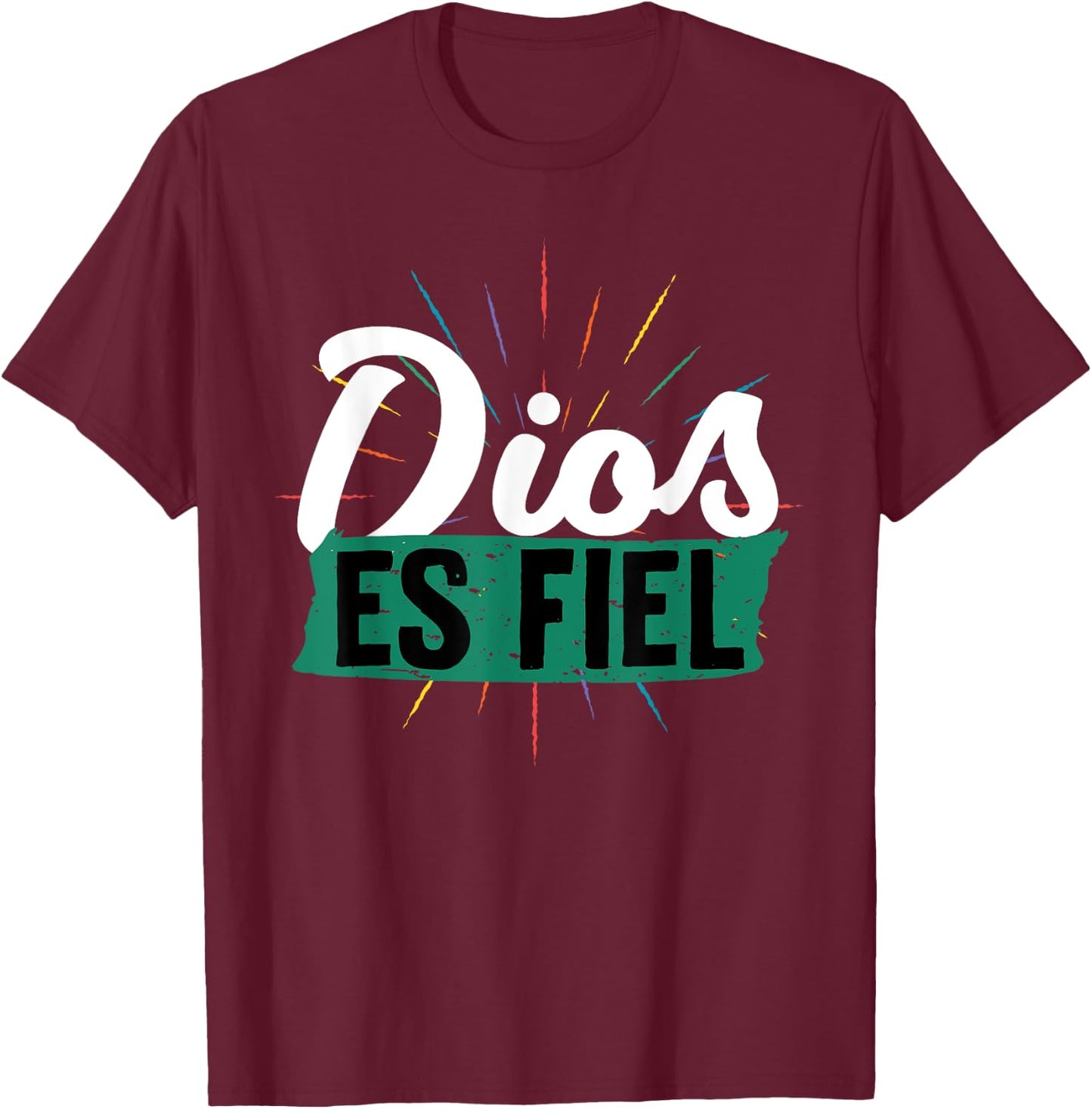 Christian Quote Spanish Regalo Cristiano En Espanol T-Shirt - T-Shirt | Maroon