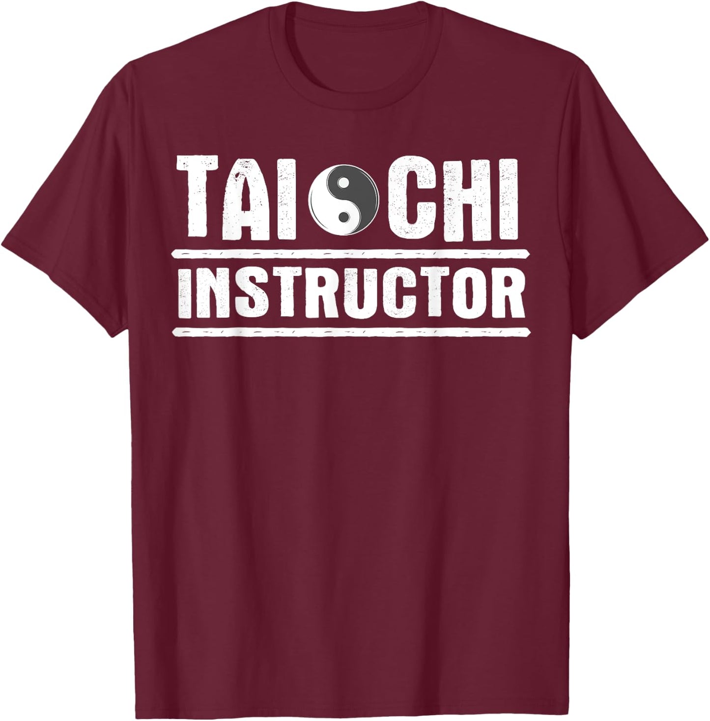 Tai Chi - Martial Arts - Instructor T-Shirt - T-Shirt | Maroon