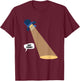 Funny Headlight Light Technician Light Gift T-Shirt - T-Shirt | Maroon