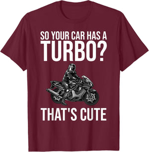 Funny Motorcycle Sportbike Gift Men Women Motorbike Lovers T-Shirt - T-Shirt | Maroon