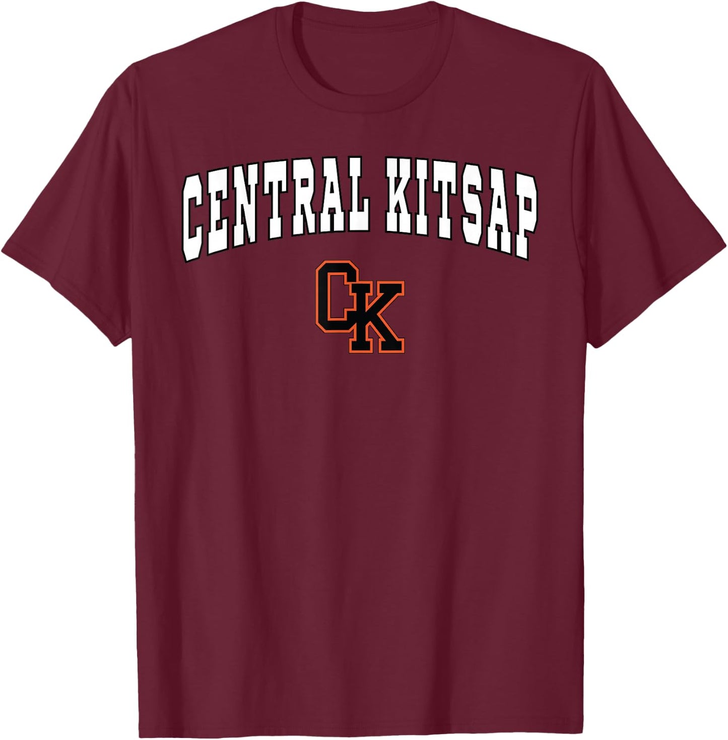 Central Kitsap High School Cougars T-Shirt - T-Shirt | Maroon