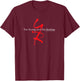 The Young & The Restless Full Color Logo T-Shirt - T-Shirt | Maroon