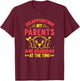 Disappointing My Parents One Granddog At A Time T-Shirt - T-Shirt | Maroon