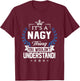 Nagy Name - Nagy Thing Name You Wouldn't Understand T-Shirt - T-Shirt | Maroon