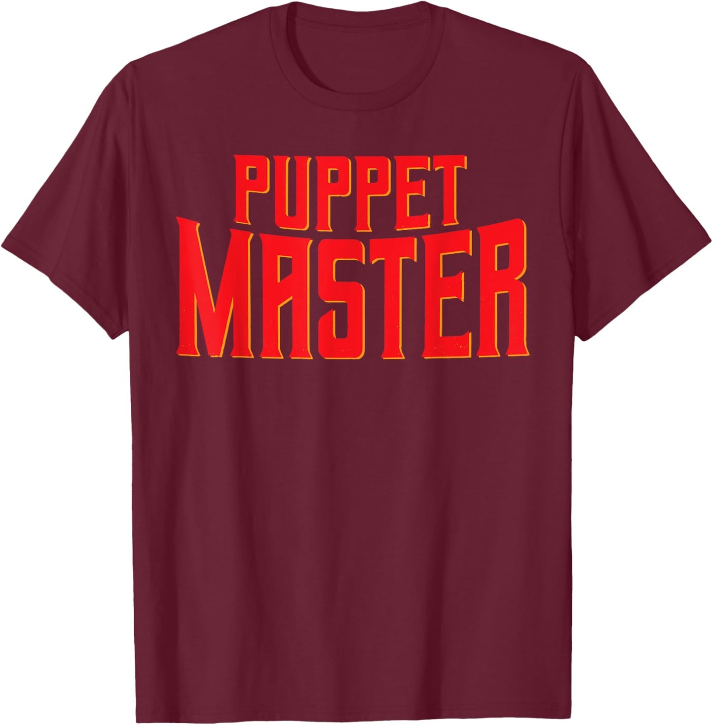 Puppet Master Funny Halloween Cool Trick Or Treat Costume T-Shirt - T-Shirt | Maroon