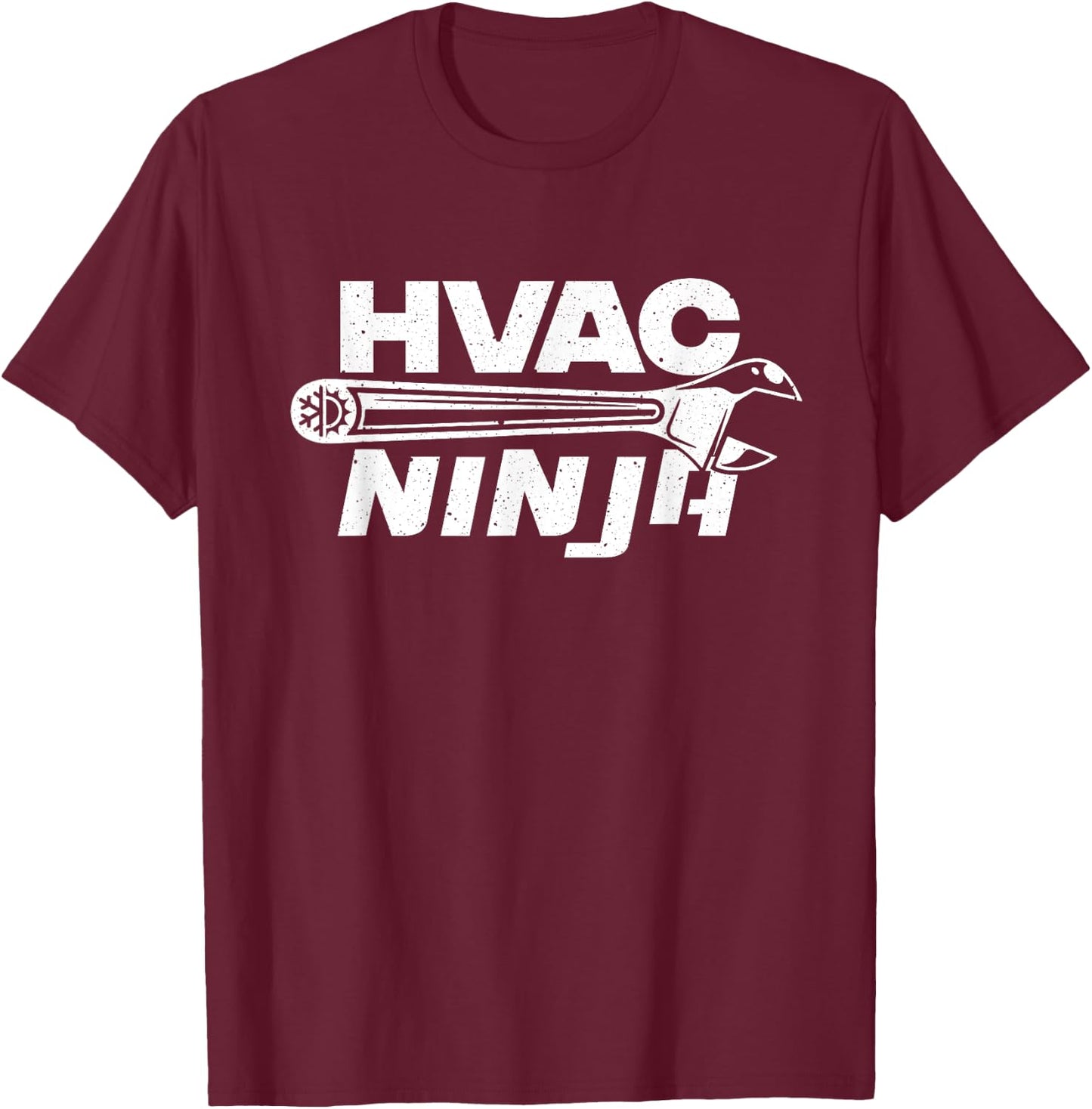Funny HVAC Gift Cool Technician Air Condition Lover T-Shirt - T-Shirt | Maroon