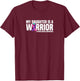 My Daughter is a Warrior Thyroid Cancer Awareness T-Shirt - T-Shirt | Maroon
