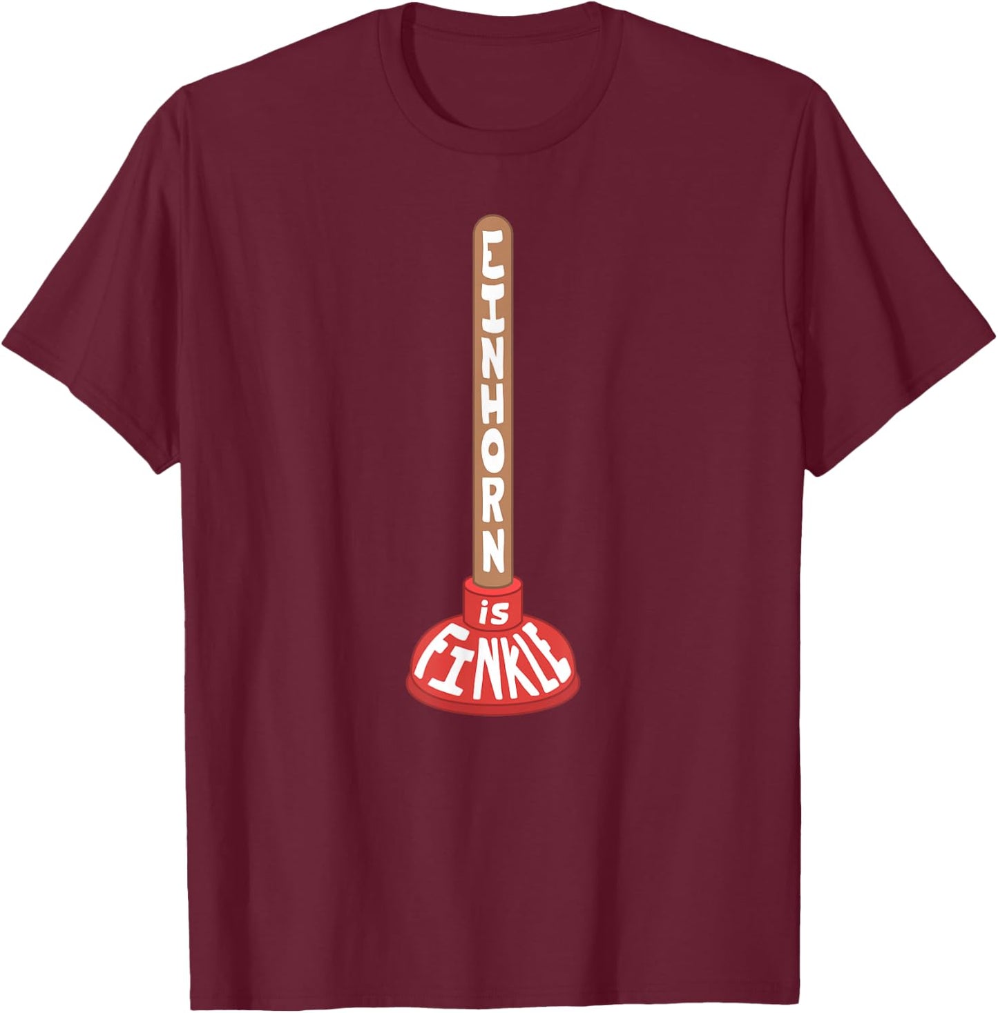 Einhorn is Finkle Ewww T-Shirt - T-Shirt | Maroon