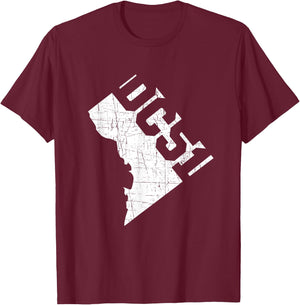 Washington DC 51st State D.C. Statehood T-Shirt - T-Shirt | Maroon