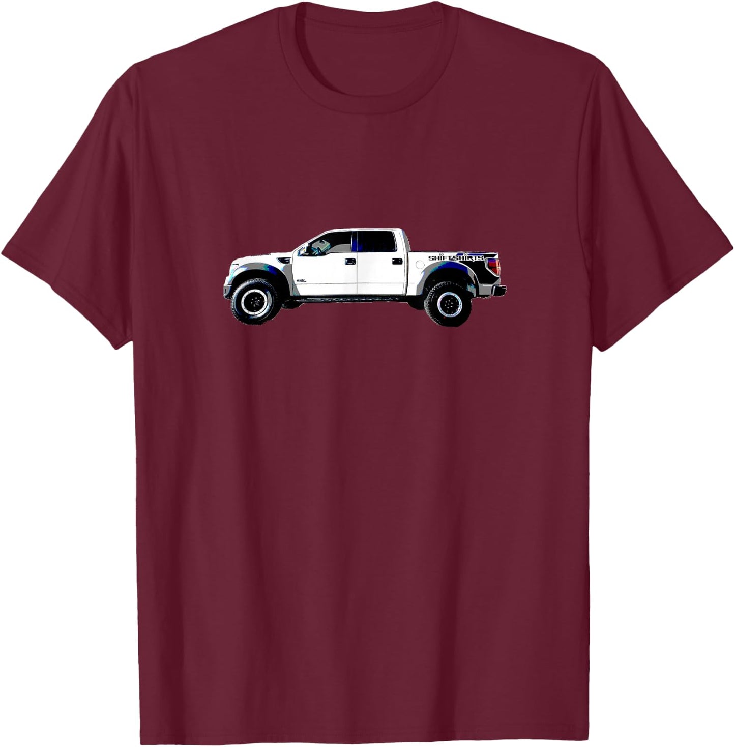 Factory Prepped - F150 Raptor Inspired T-Shirt - T-Shirt | Maroon