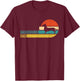 Dachshund Dad Pet - Dog Breed Pet Paw Best Friend T-Shirt - T-Shirt | Maroon