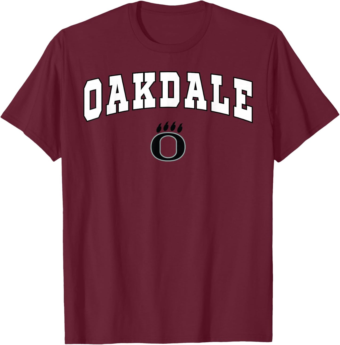 Oakdale High School Bears T-Shirt - T-Shirt | Maroon