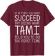 TAMI Gift Name Personalized Birthday Funny Christmas Joke T-Shirt - T-Shirt | Maroon