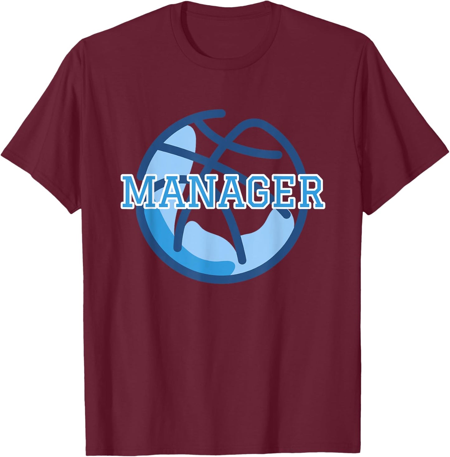 Basketball Team Manager Waterboy Hydration Specialist T-Shirt - T-Shirt | Maroon