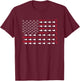 Golf Club USA Flag Patriotic American Golfer Pride Golf T-Shirt - T-Shirt | Maroon