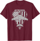 A-6 Intruder Military Jet Airplane Diamond Series T-Shirt - T-Shirt | Maroon