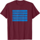 Go Through Deep Waters Religious Christian Isaiah 43:2 Bible T-Shirt - T-Shirt | Maroon