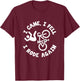 Bike Accident Get Well Bicycle Crash Survivor Recovery T-Shirt - T-Shirt | Maroon