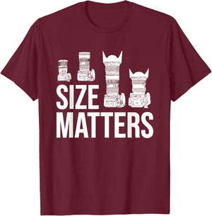 Funny Photography Gift Women Cool Photographer Lens T-Shirt - T-Shirt | Maroon