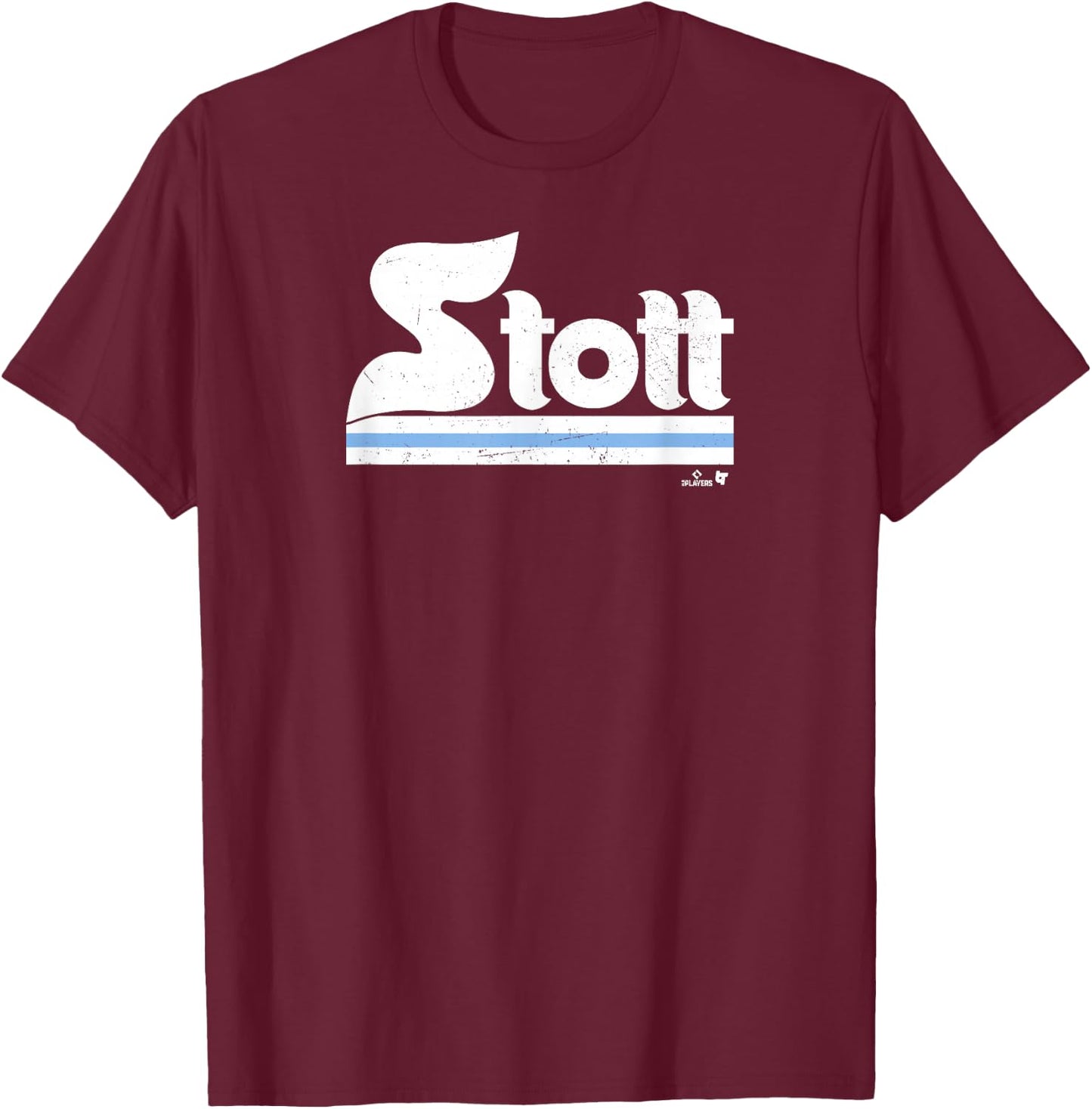 Bryson Stott - Philly Stott - Philadelphia Baseball T-Shirt - T-Shirt | Maroon