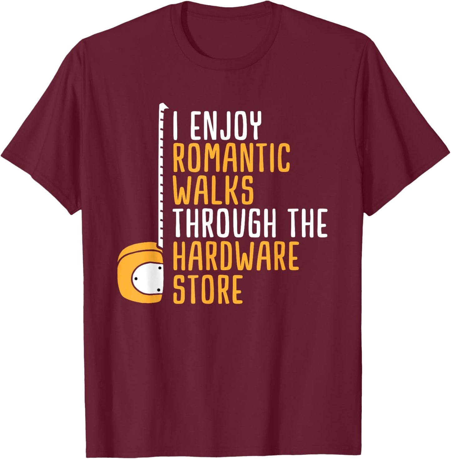 Hardware Store Tools Dad Handyman Humor T-Shirt - T-Shirt | Maroon
