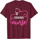 Dialysis Nurse Funny nephrology nursing Department T-Shirt - T-Shirt | Maroon